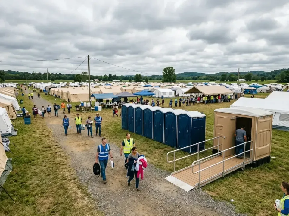 disaster-relief-camp-restrooms-010 — frequently asked questions, Dumpster & Portable Bathrooms Rental in Pea Ridge, WV